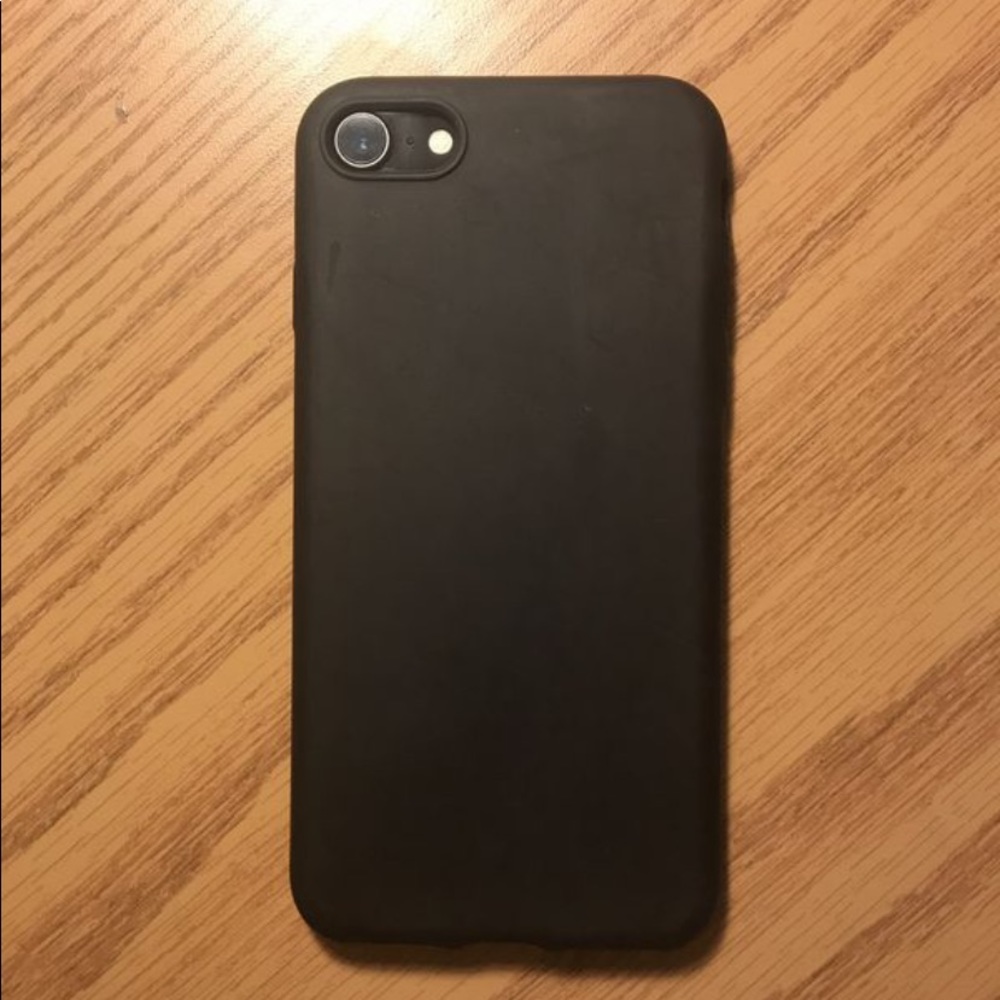 iPhone 6/7/8 Case Black Silicone
